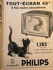 Vintage Advertising TV PHILIPS LE CHAT (March 1960)