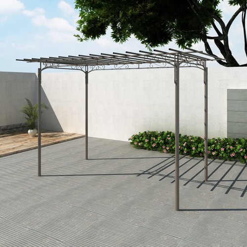 Tonnelle jardin acier - tonnelle,