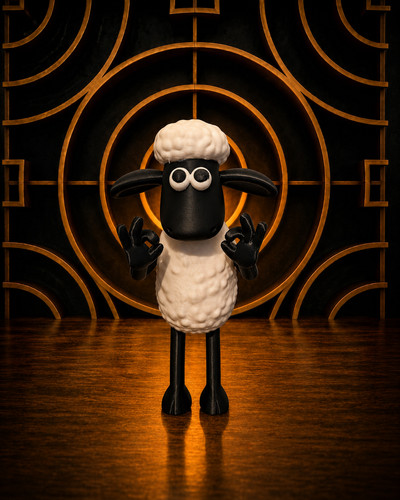 Figurine shaun mouton - figurine, le