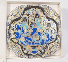 Rosenthal Studio-Linie Björn Wiinblad 1978 Glass Christmas Plate with Original Packaging