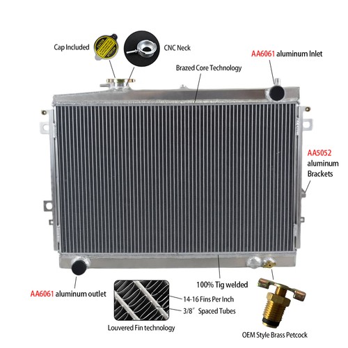 Aluminium radiator for - aluminium,