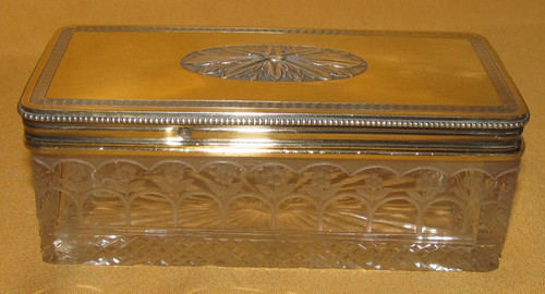 Boite coffret cristal