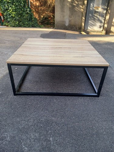 Table basse bois beige - table,