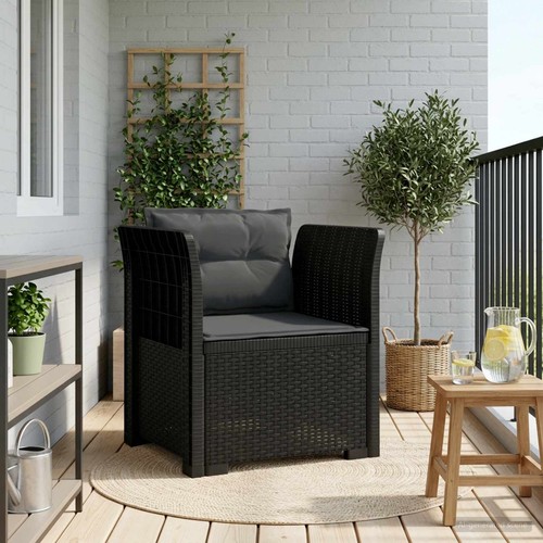 Canapé jardin look rotin - de,