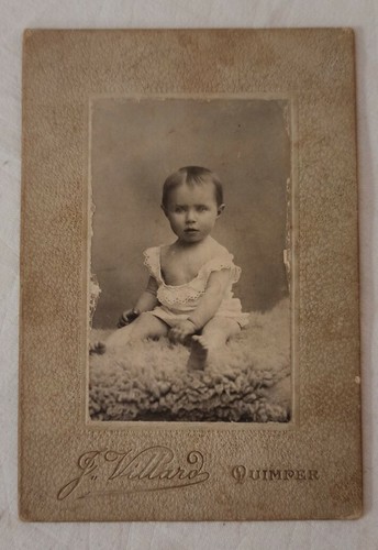 Photo ancienne bébé - ancienne,
