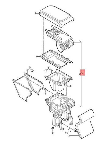 Audi gba gbh mounting for - a1,