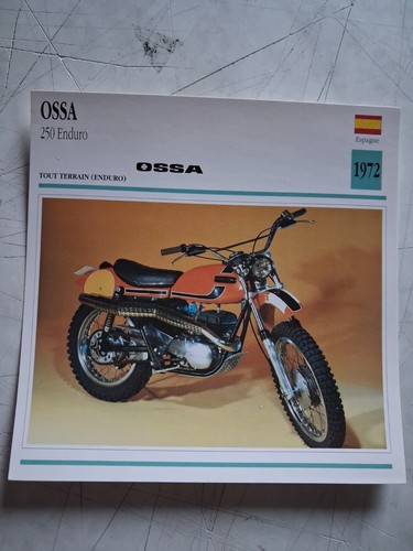 Ossa enduro 250 - , carte
