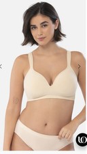 Underoutfit Comfort Shaping Lift Bra SAND - Nude  M  #460 Adj Straps NWT RTL $69