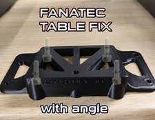 TABLE fix FANATEC DD 1-2 CSL DD DD+ csw pro support angled fix bracket adapter