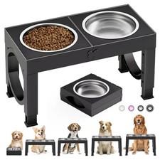 Gamelles chien surélevées