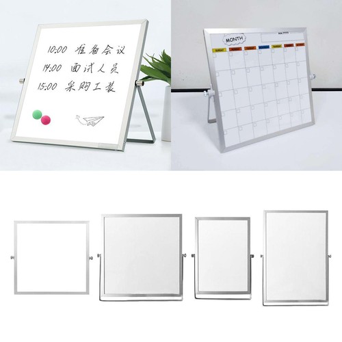 Tableau blanc double - double, face