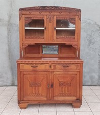 Buffet époque Art Déco en chêne sculpté