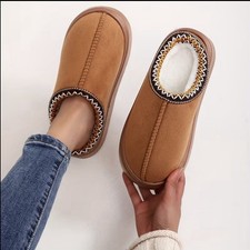 Chaussons Confortable Marrons