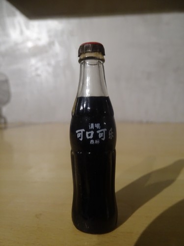 Bouteille coca cola miniature - bouteille,