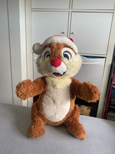 Peluche disney tic tac noël - tic,