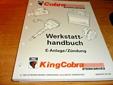 OMC Cobra Stern Drives Workshop Manual Electric System and Ignition 92 