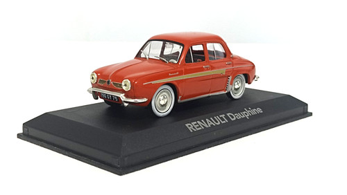Renault dauphine rouge - renault,