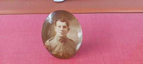 Cadre photo ancien militaire - photo,