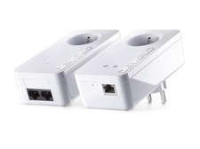 devolo dLAN 550 Duo + 1 DLan WiFi  En Très Bon État+Câbles RJ45 Neuf De Qualité