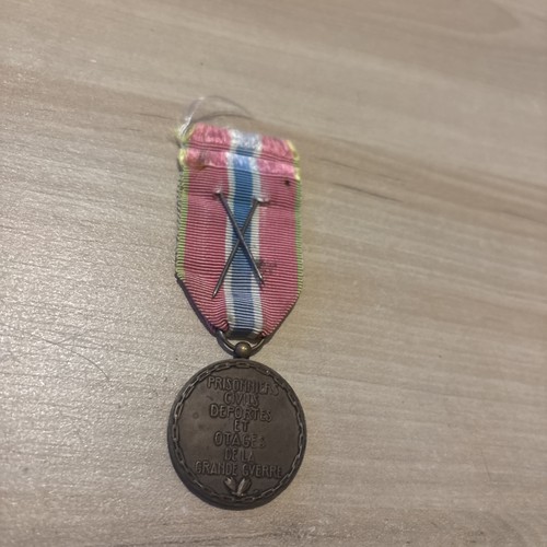 Médaille prisonniers civils - médaille,
