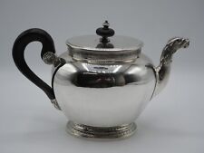 RARE SOLID SILVER TEAPOT POINCON MINERVA 1ST TITLE DECOR MASCARON