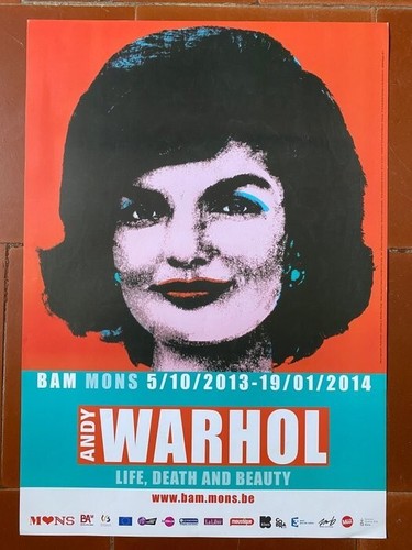 Affiche exposition andy warhol - affiche,