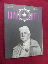 Revue Auto - Royal Auto  / belgique  - mai  1955