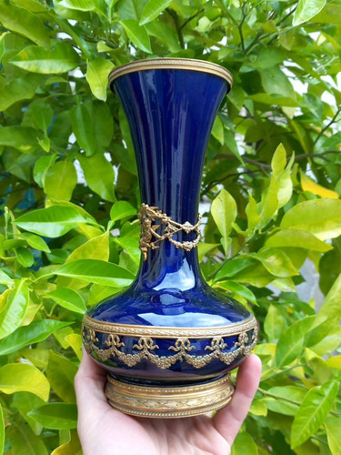 Vase aubergine céramique - vase,
