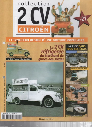 Fascicule citroën 2cv 21 - citroËn,