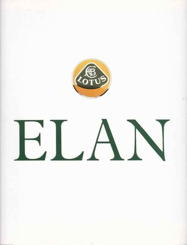 Catalogue brochure lotus elan - brochure,
