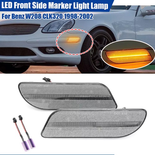 Clear lens led side marker - clear,