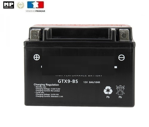 Batterie moto 12v 8ah ytx9 - moto,