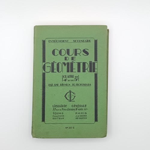 Cours géométrie classes - de,