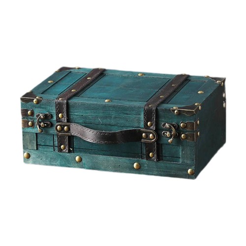 Valise vintage bois - en,