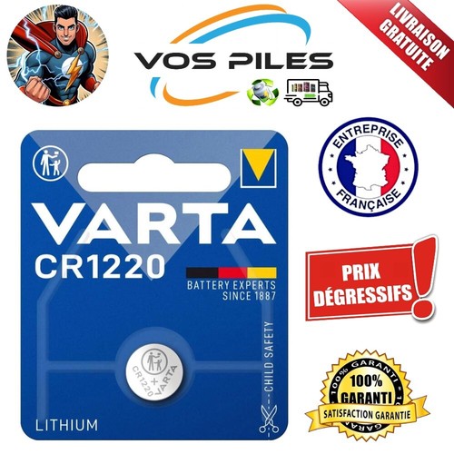 Pile bouton varta - pile, 3v