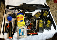 G36C Striker As-02 BB Rifle Airsoft Gun With Mag and BBS