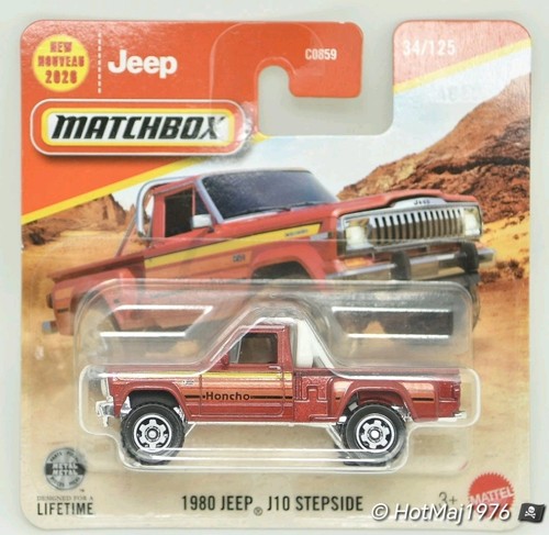 Matchbox jeep j10 stepside - stepside, de