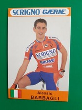 CYCLING cycling cards ALESSIO BARBAGLI team CHEST GAERNE 1997
