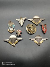 Lot d'Insignes brevet parachutiste Commando Para .