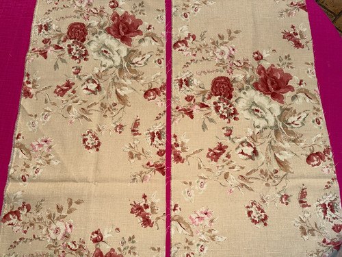 Cotton flower upholstery