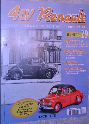 Fascicule 4cv renault la - n,