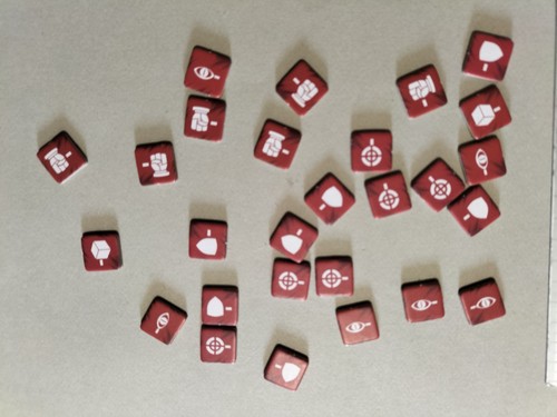 Lot pions hellboy mantic - ,