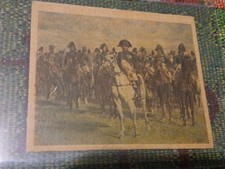 NAPOLEON Rare MURATTI 1915 Canvas Material Masterpieces Art Tobacco Card 110 Yrs