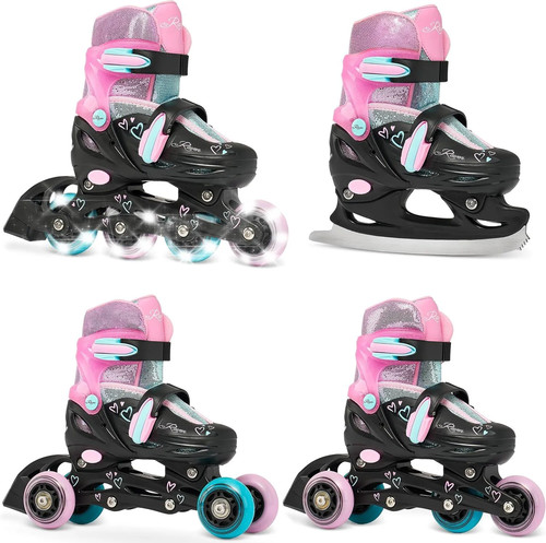 Roller loret glitter patin - roller, +