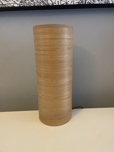 Lampe poser socle en bois - poser,