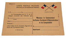 Military postcard Centre Territorial d’Administration et de Comptabilité
