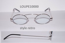 lunettes loupe de lecture métal style retro réf RG21304 N° 714