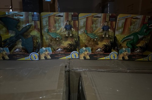 Imaginext jurassic world camp - world,