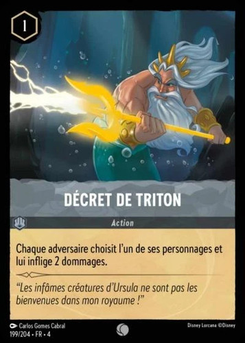 Carte lorcana chapitre - lorcana, 4