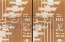 1988 Chevy Camion Atelier Manuel Silverado Scottdale Beauville Sportvan Cheyenne